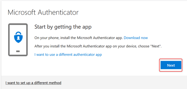 Configuration Multi-Factor Authentication - Microsoft Authenticator App Registration