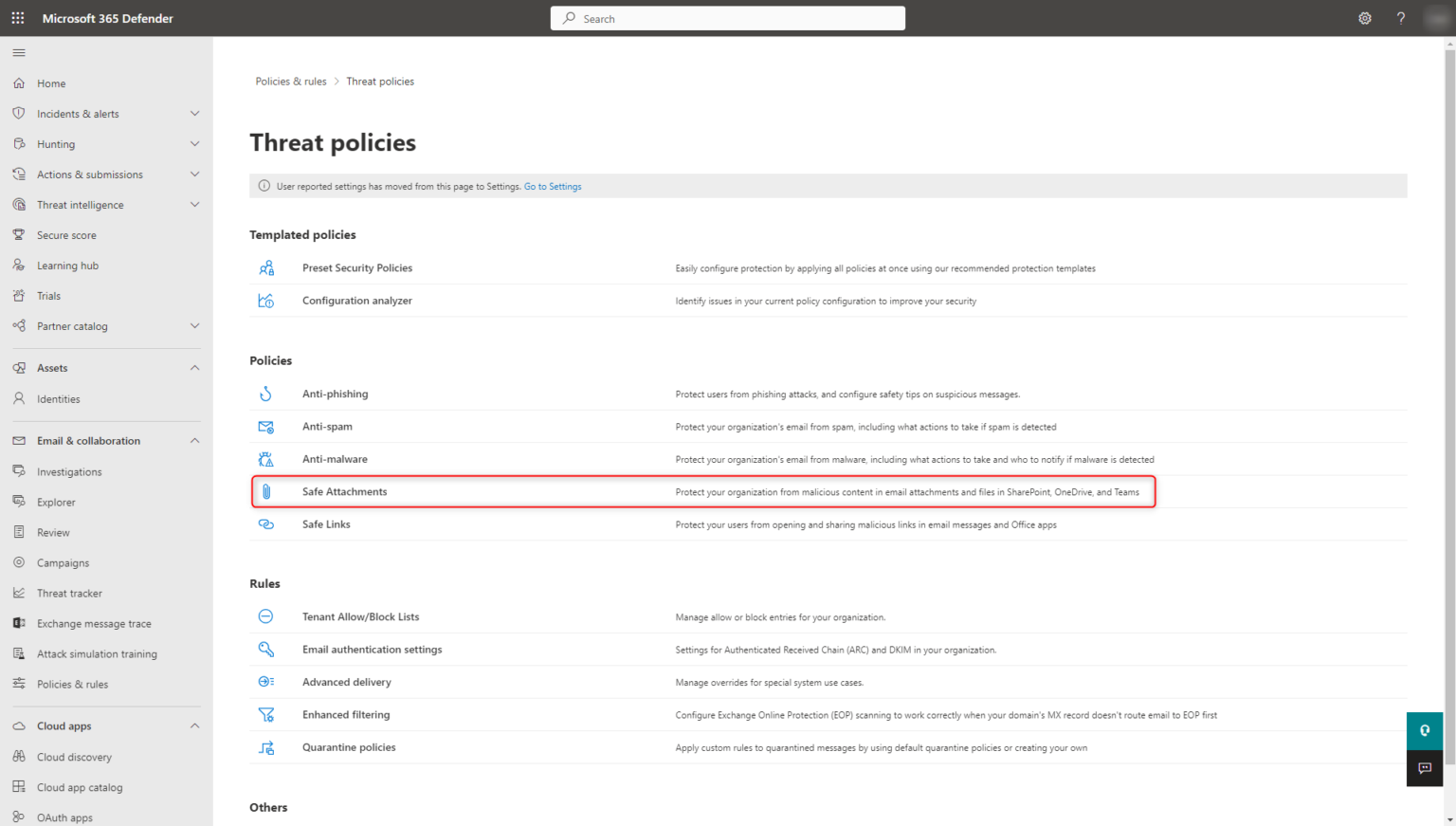 Microsoft 365 Defender Safe Links und Safe Attachments cloudkaffee.ch