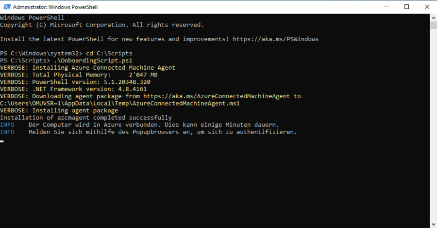 Arc Powershell Azure Arc und Windows Server: Das perfekte Paar für die Hybrid Cloud ...