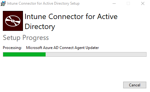 Microsoft Intune - Installation Intune Connector for Active Directory