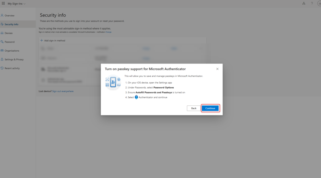 Hardening your Identities: Microsoft Authenticator device-bound passkey ...