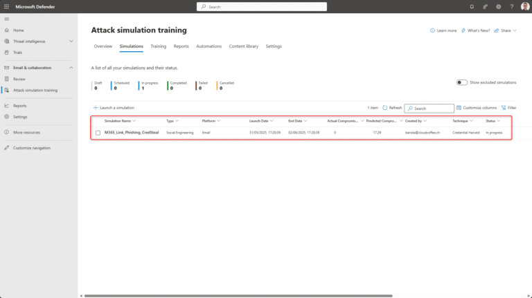 Microsoft Defender Angriffssimulationstraining: Sicherheitsbewusstsein ...