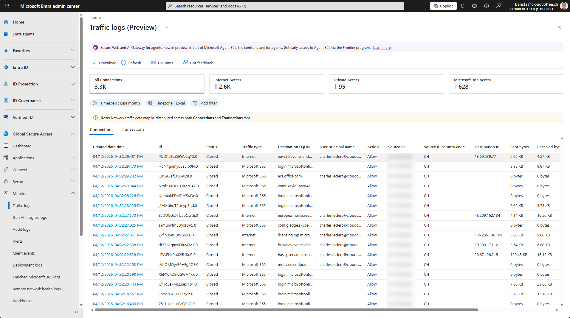 Microsoft Entra Global Secure Access Troubleshooting Guide - cloudkaffee.ch